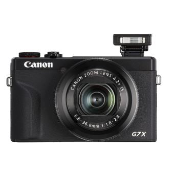 Canon PowerShot G7 X Mark III – 4K Vlogging Camera, 20.1MP, Black | Wi-Fi Bluetooth | YouTube Live Streaming Camera